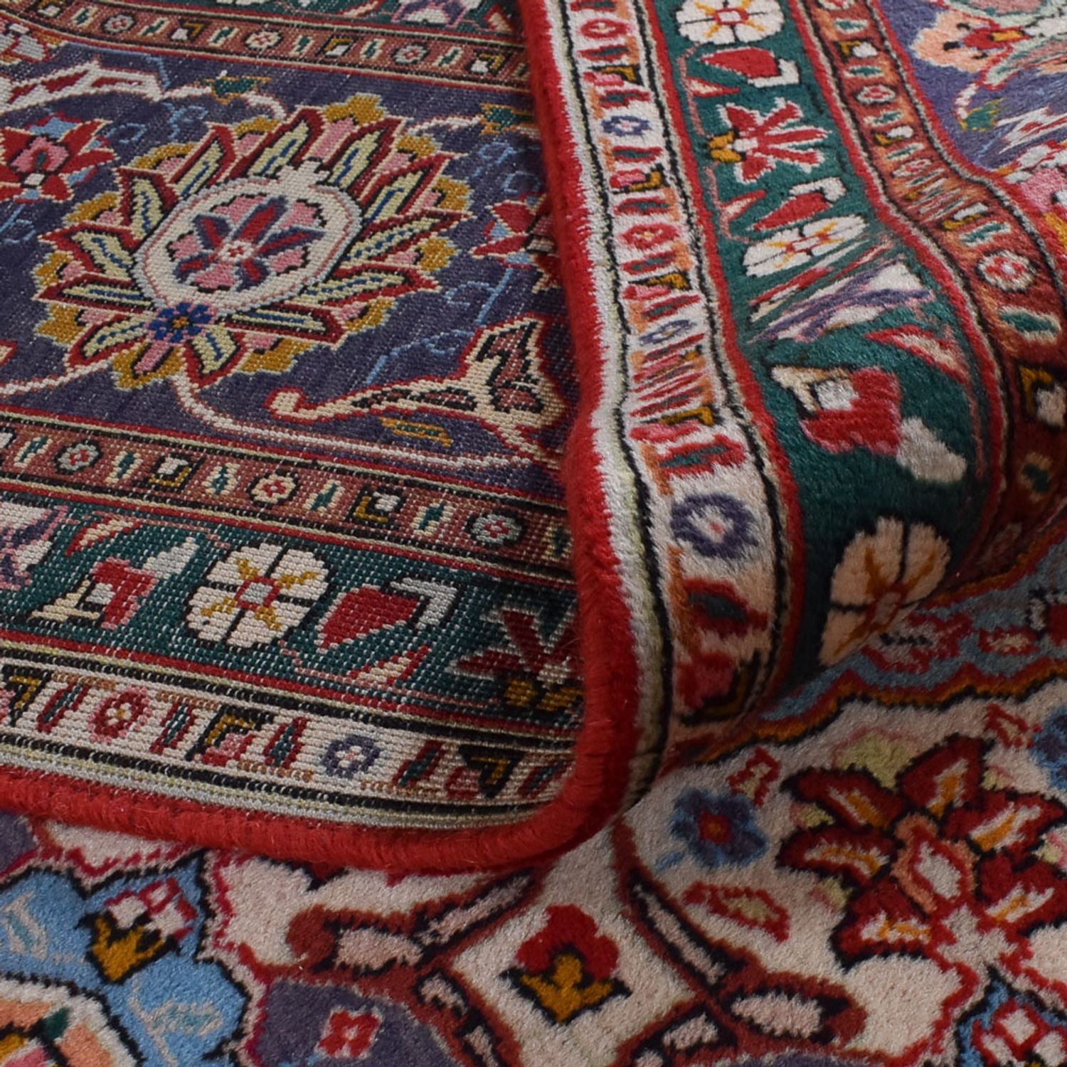 Persisk tæppe - Tabriz - Royal - 408 x 300 cm - rød