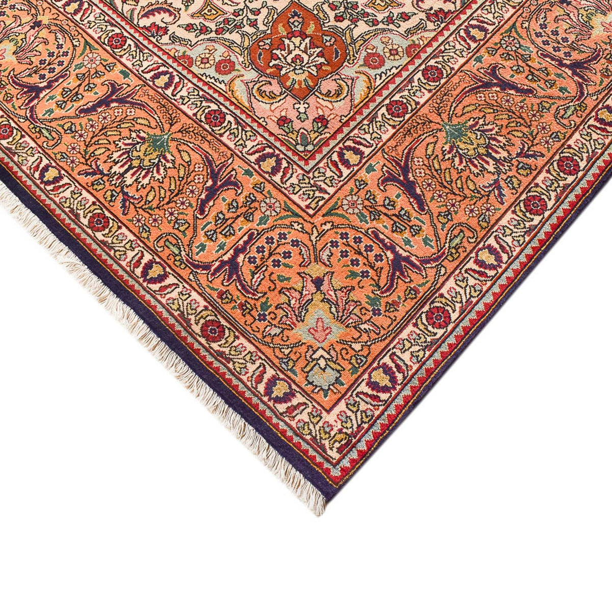Persisk tæppe - Tabriz - Royal - 405 x 295 cm - beige