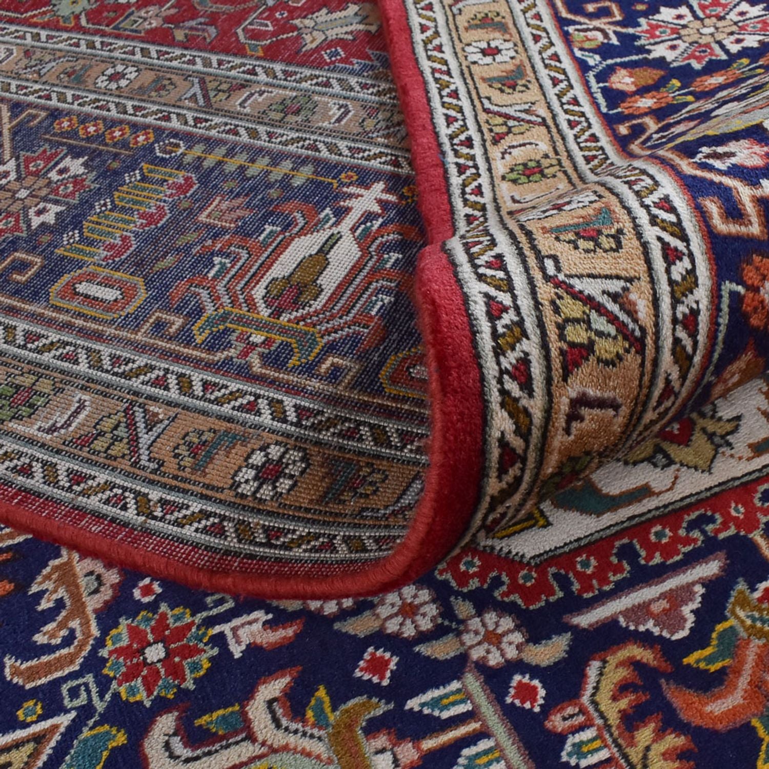 Persisk tæppe - Tabriz - Royal - 382 x 300 cm - rød