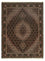 Persisk tæppe - Tabriz - Royal - 200 x 153 cm - mørkebrun