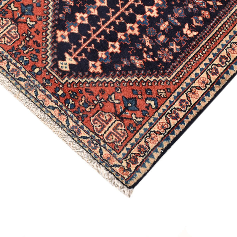 Persisk tæppe - Nomadisk - 123 x 62 cm - bordeaux rød