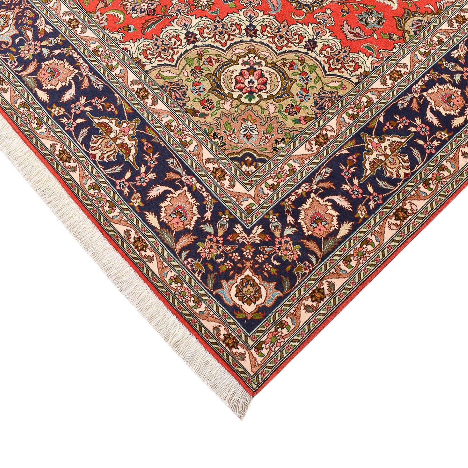 Persisk tæppe - Tabriz - Royal - 295 x 208 cm - rød