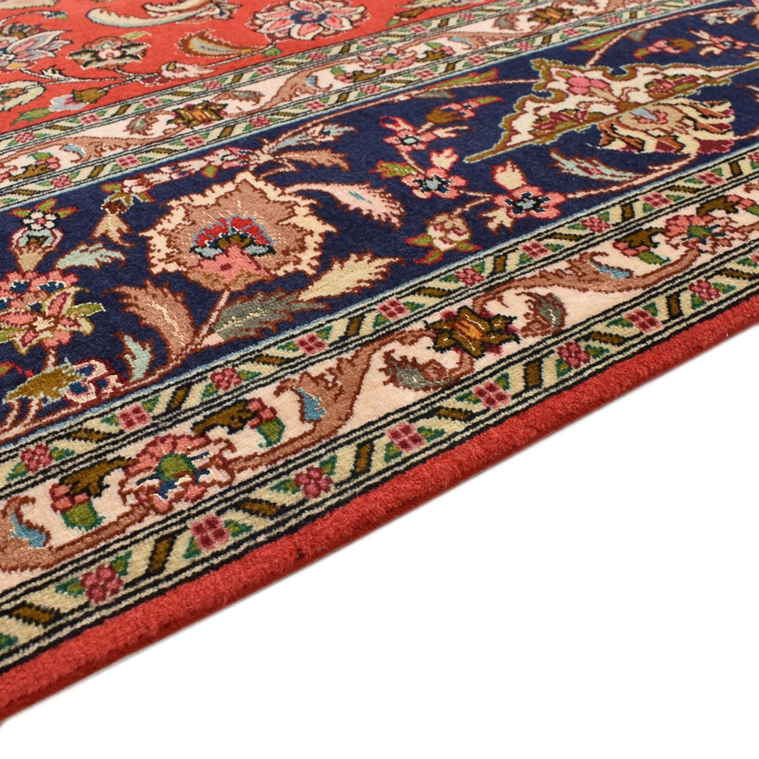 Persisk tæppe - Tabriz - Royal - 295 x 208 cm - rød