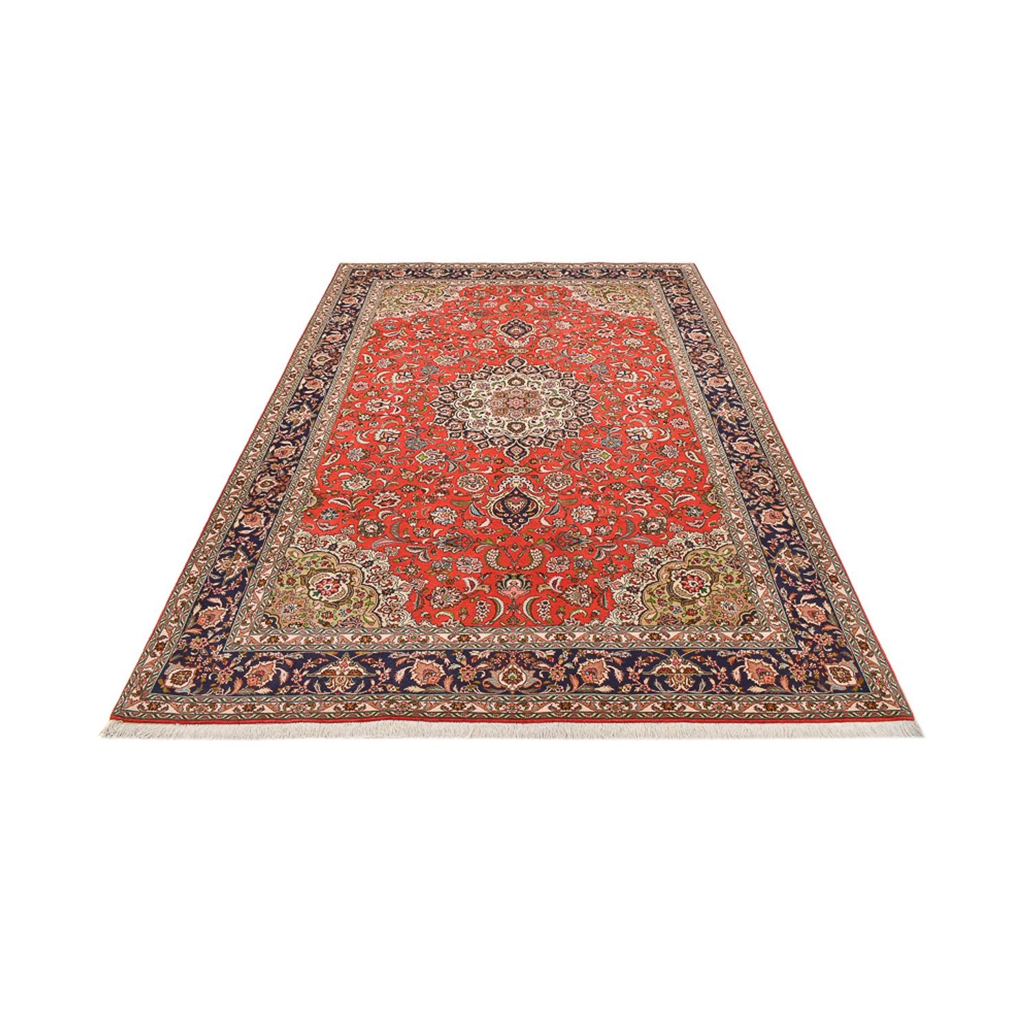 Persisk tæppe - Tabriz - Royal - 295 x 208 cm - rød