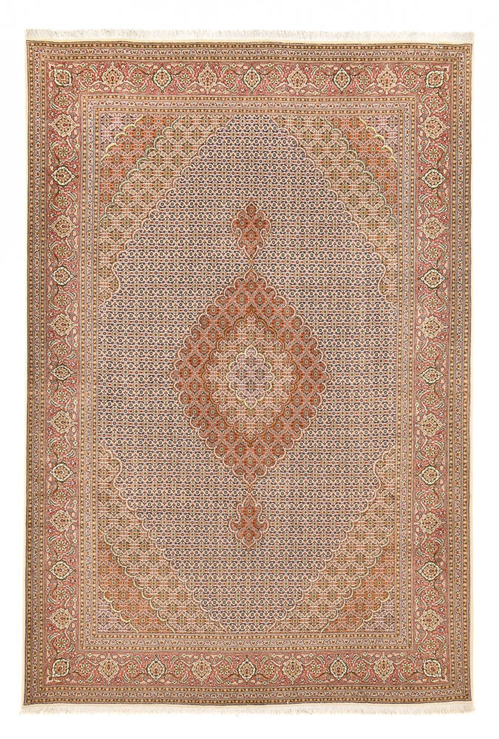 Persisk tæppe - Tabriz - Royal - 304 x 205 cm - rust