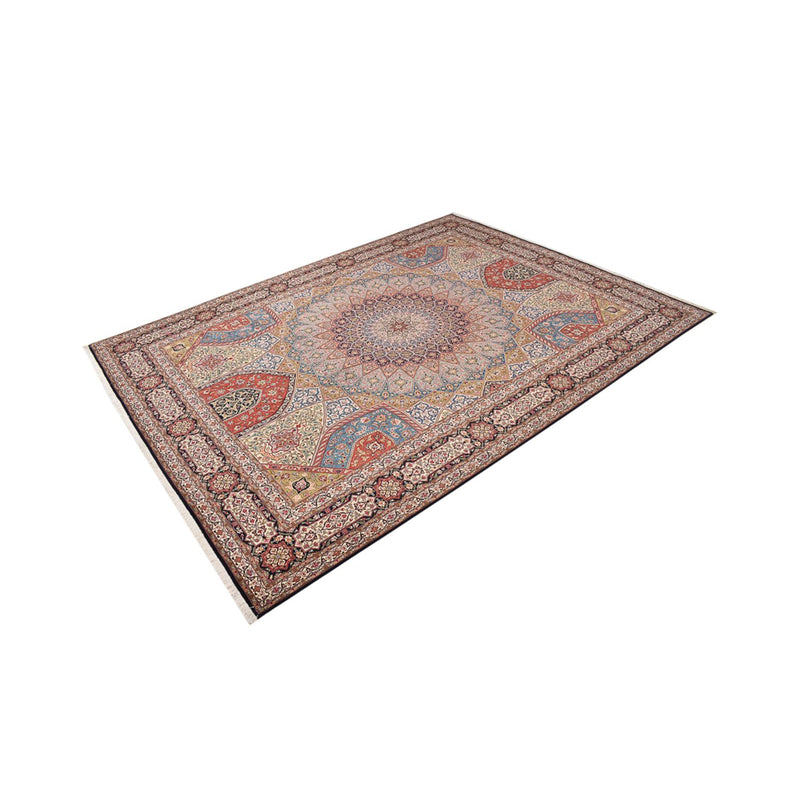 Persisk tæppe - Tabriz - Royal - 402 x 302 cm - lys beige