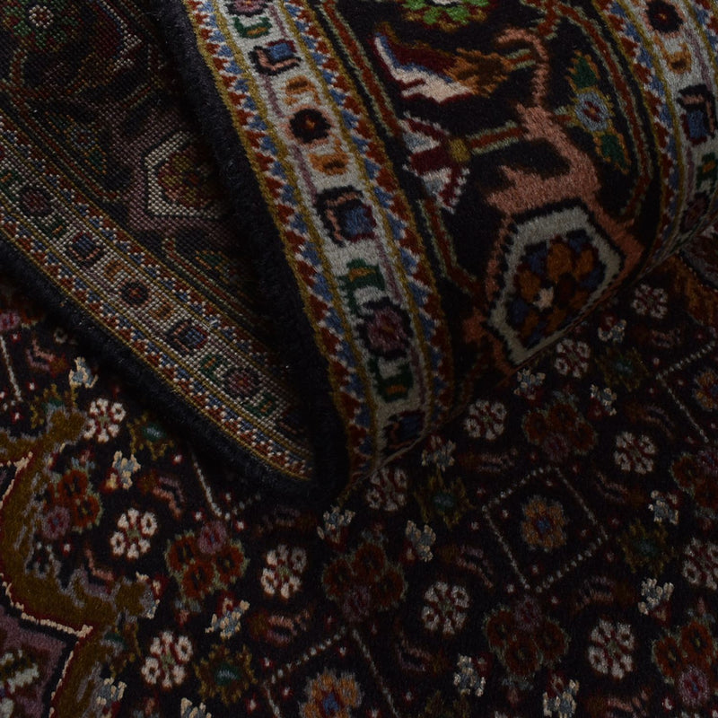 Persisk tæppe - Tabriz - Royal - 204 x 152 cm - mørkebrun