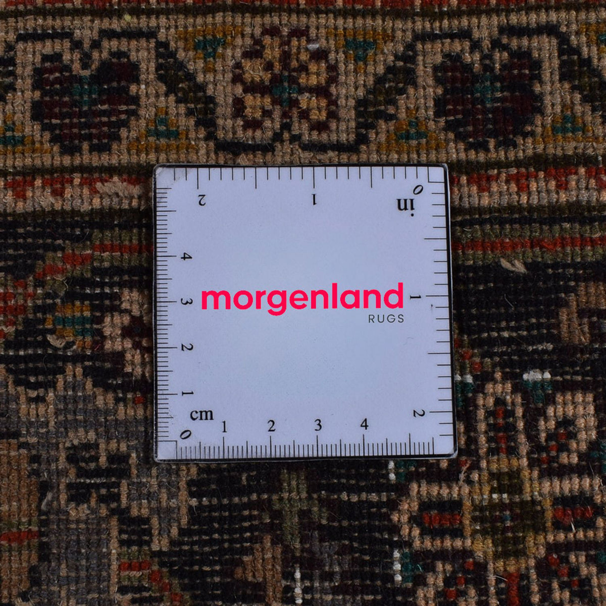 Persisk tæppe - Tabriz - Royal - 192 x 153 cm - mørkebrun