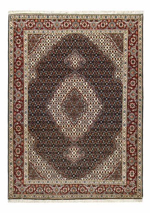 Persisk tæppe - Tabriz - Royal - 201 x 148 cm - mørkebrun