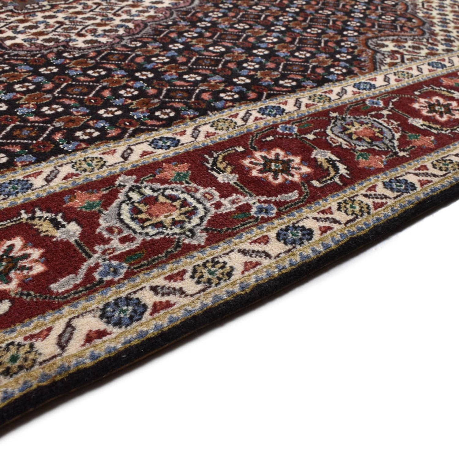 Persisk tæppe - Tabriz - Royal - 201 x 148 cm - mørkebrun