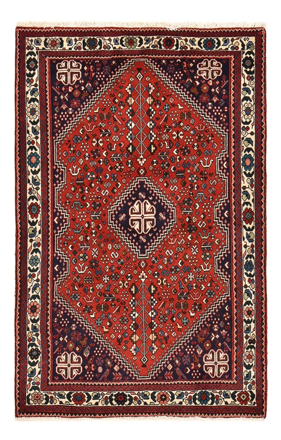 Persisk tæppe - Nomadisk - 158 x 108 cm - rød