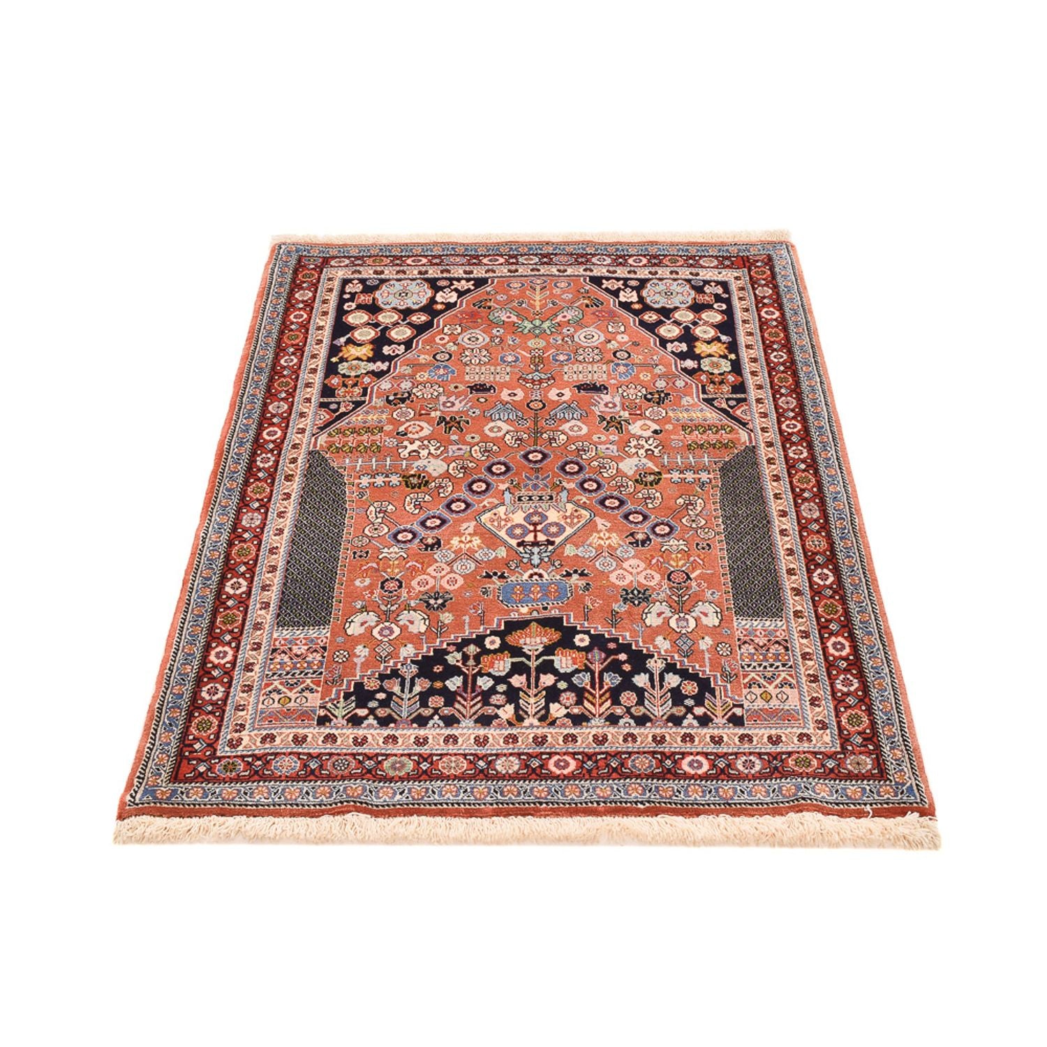 Gabbeh-tæppe - Kashkuli Persisk - 160 x 112 cm - lysrød