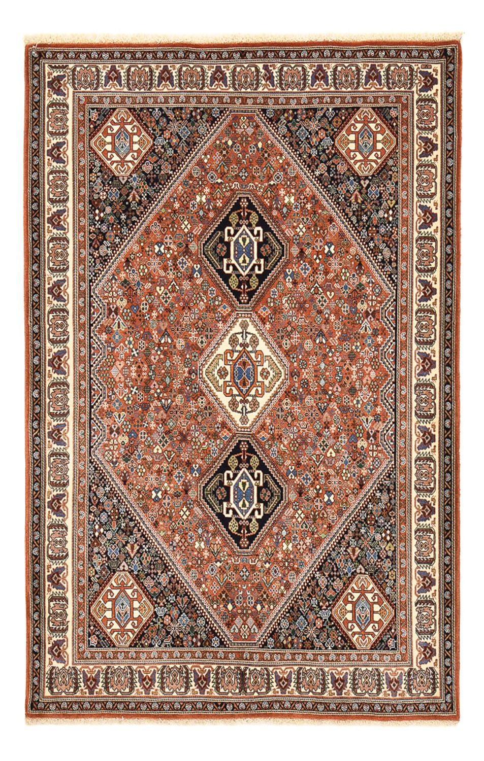Gabbeh-tæppe - Kashkuli Persisk - 212 x 139 cm - rust
