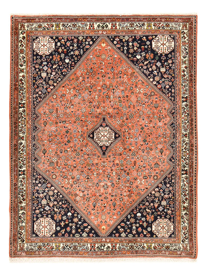 Gabbeh-tæppe - Kashkuli Persisk - 218 x 159 cm - lysrød