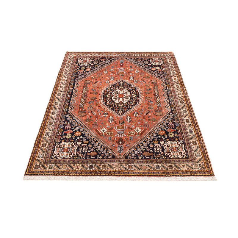 Gabbeh-tæppe - Kashkuli Persisk - 202 x 152 cm - lysrød