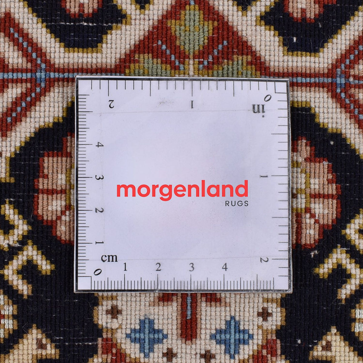 Løber Persisk tæppe - Ghom - Royal - 201 x 52 cm - mørk beige