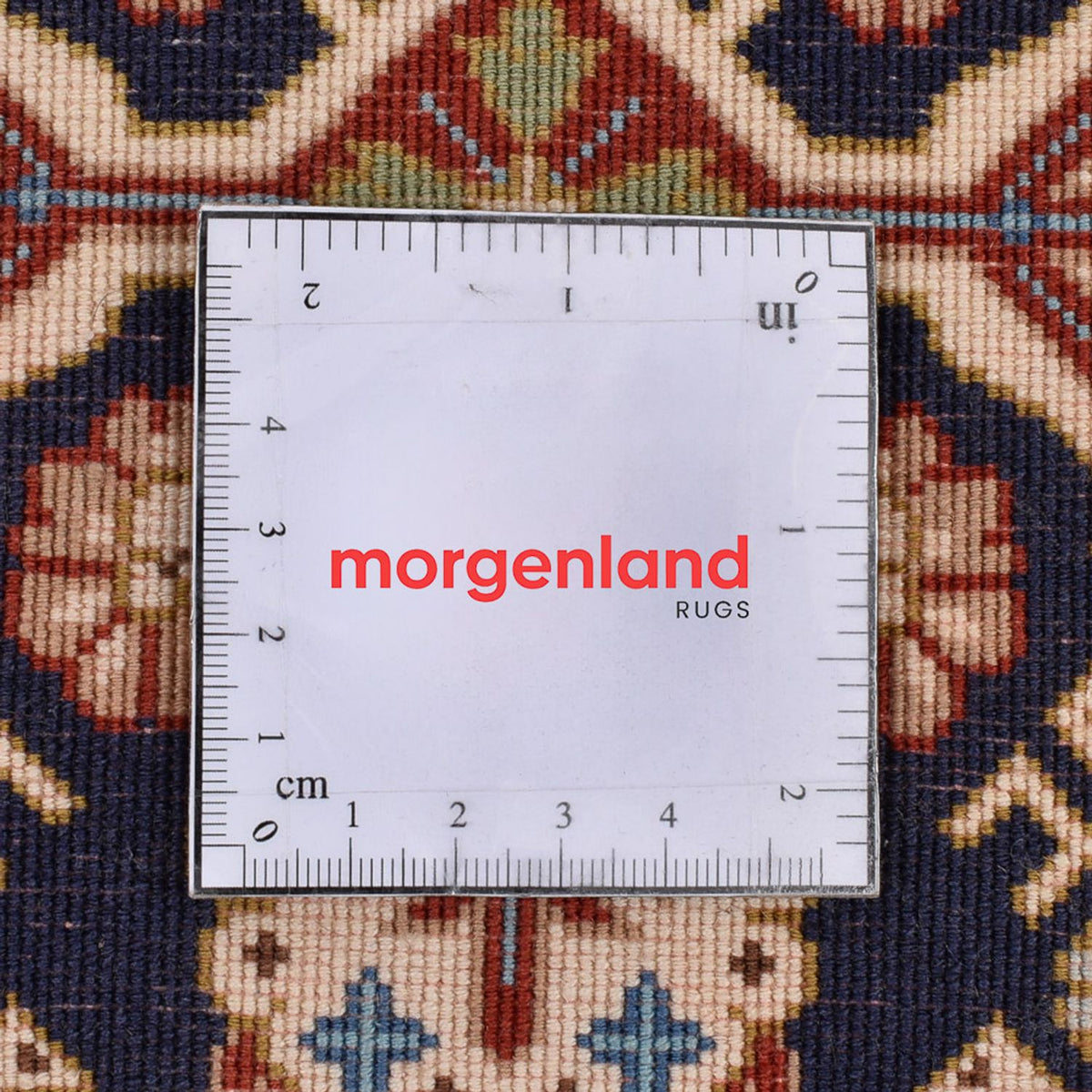 Løber Persisk tæppe - Ghom - Royal - 202 x 52 cm - mørk beige