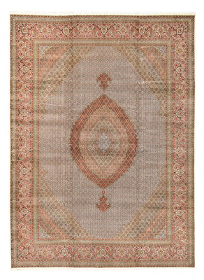 Persisk tæppe - Tabriz - Royal - 502 x 350 cm - lys beige