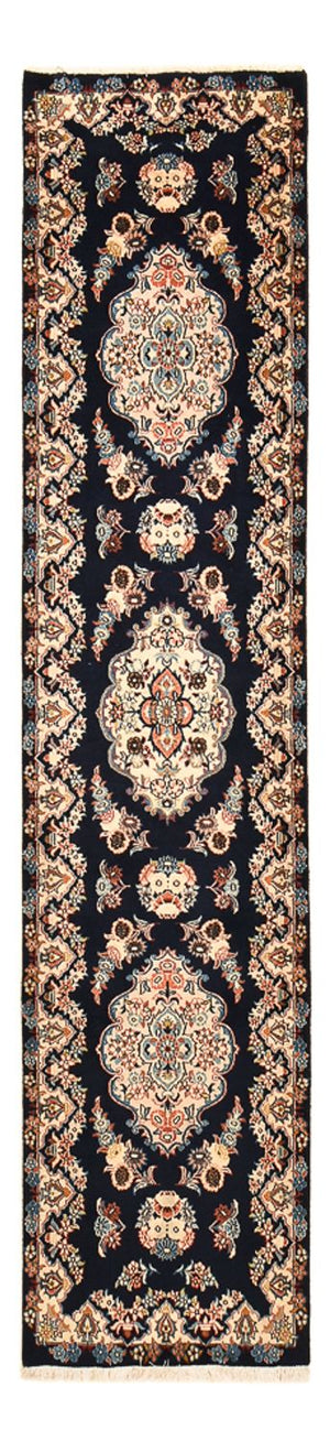 Løber Persisk tæppe - Classic - 295 x 68 cm - mørkeblå