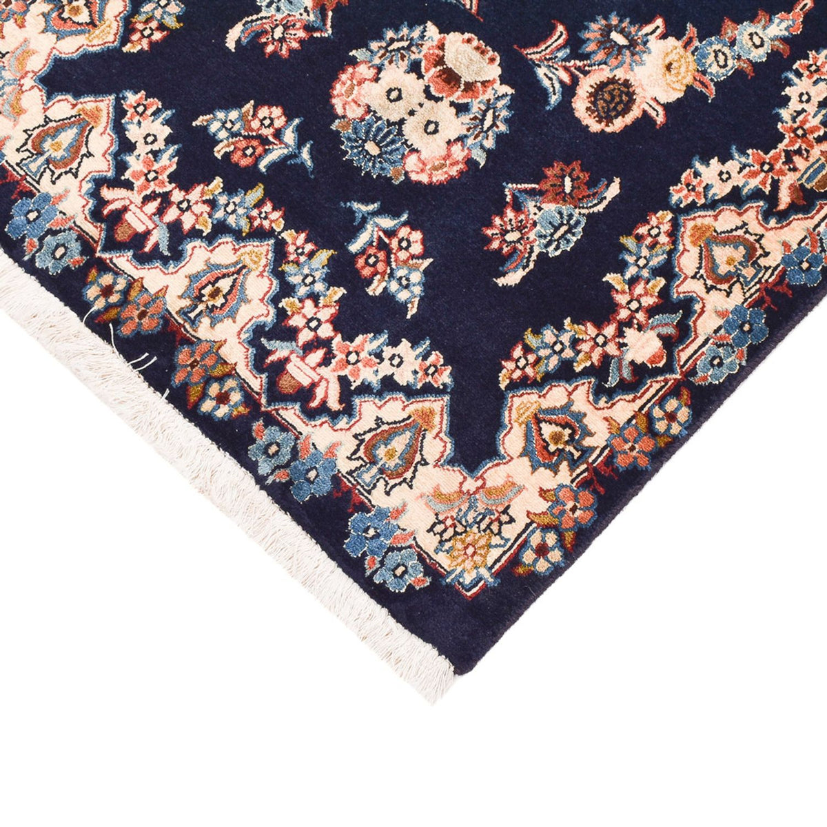 Løber Persisk tæppe - Classic - 295 x 68 cm - mørkeblå