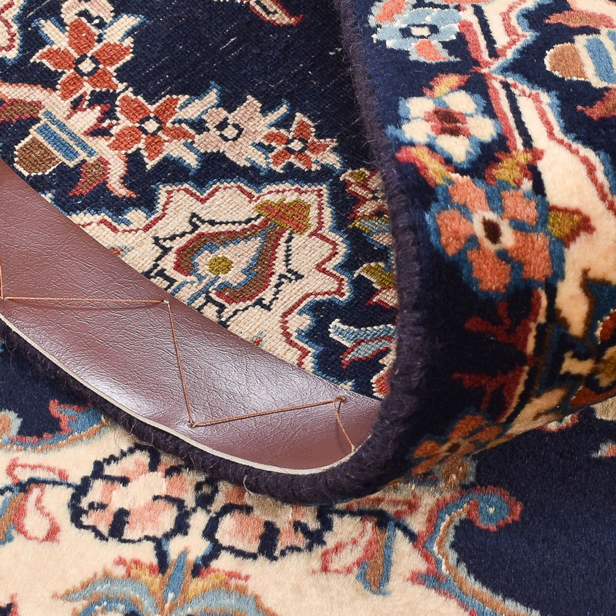 Løber Persisk tæppe - Classic - 295 x 68 cm - mørkeblå