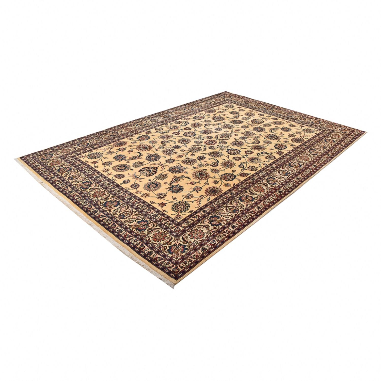 Persisk tæppe - Classic - 343 x 244 cm - lys beige