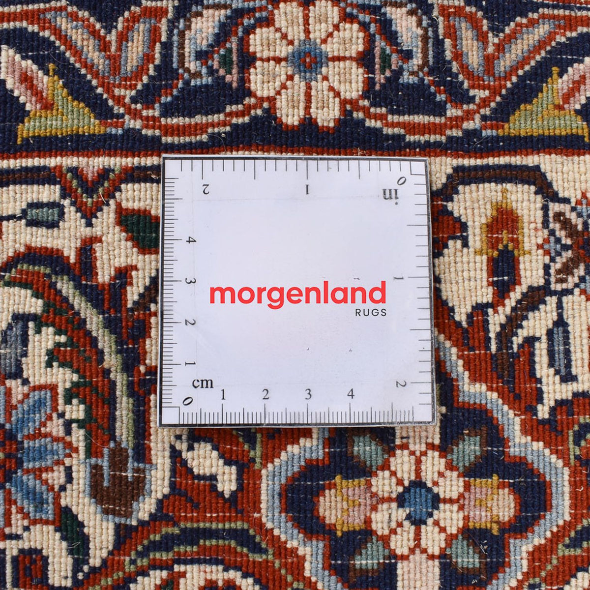 Persisk tæppe - Bijar - 303 x 202 cm - lysrød