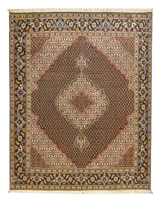 Persisk tæppe - Tabriz - Royal - 195 x 153 cm - brun