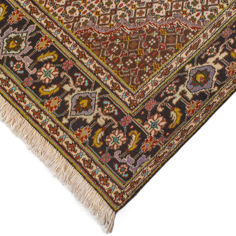 Persisk tæppe - Tabriz - Royal - 195 x 153 cm - brun