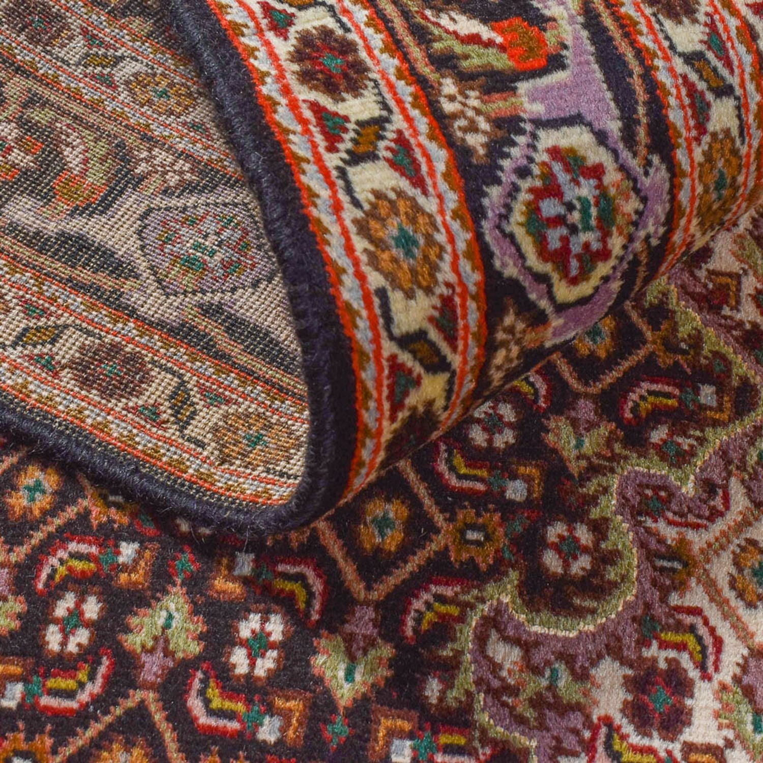 Persisk tæppe - Tabriz - Royal - 207 x 148 cm - brun