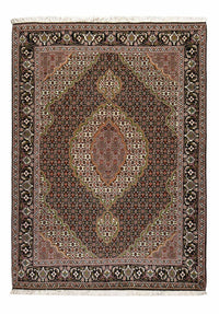 Persisk tæppe - Tabriz - Royal - 203 x 150 cm - mørkebrun