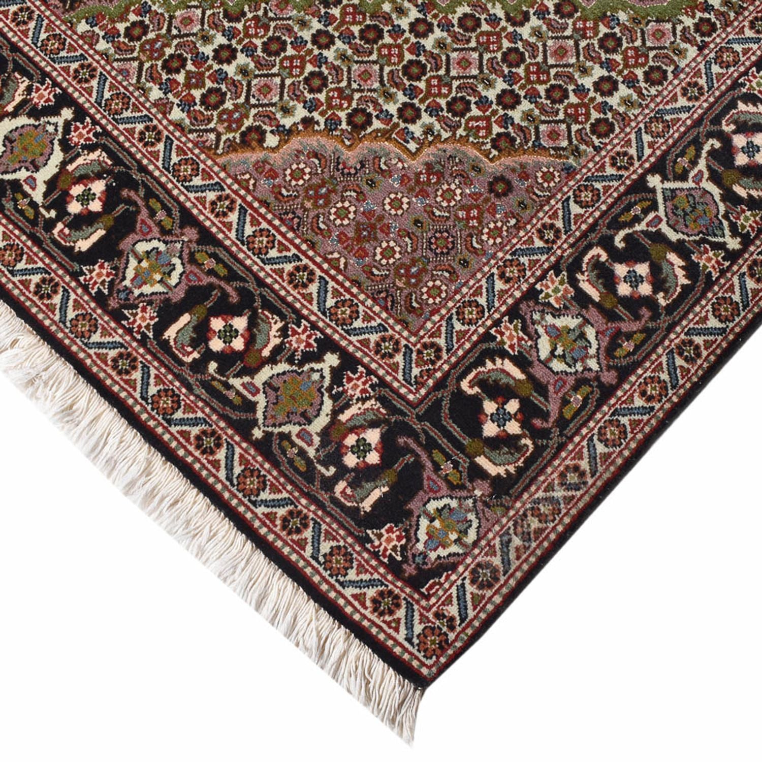 Persisk tæppe - Tabriz - Royal - 203 x 150 cm - mørkebrun