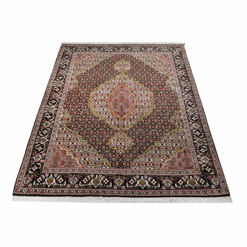 Persisk tæppe - Tabriz - Royal - 203 x 150 cm - mørkebrun
