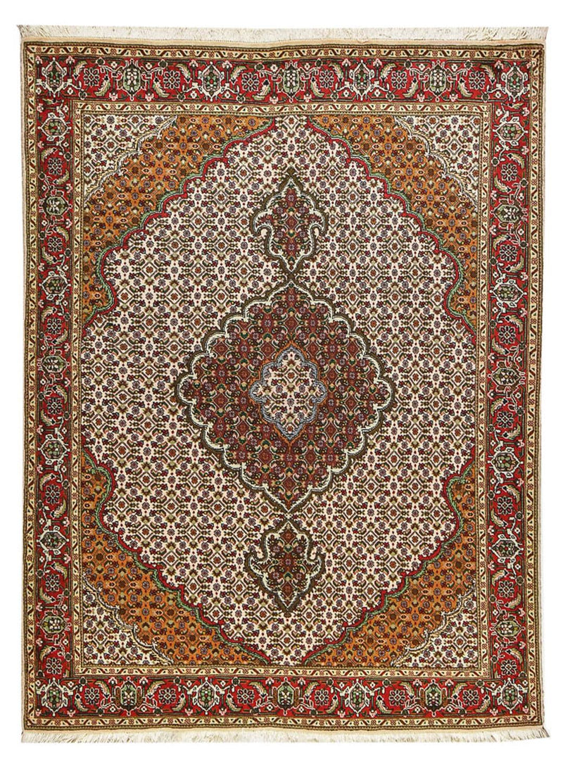 Persisk tæppe - Tabriz - Royal - 198 x 150 cm - flerfarvet
