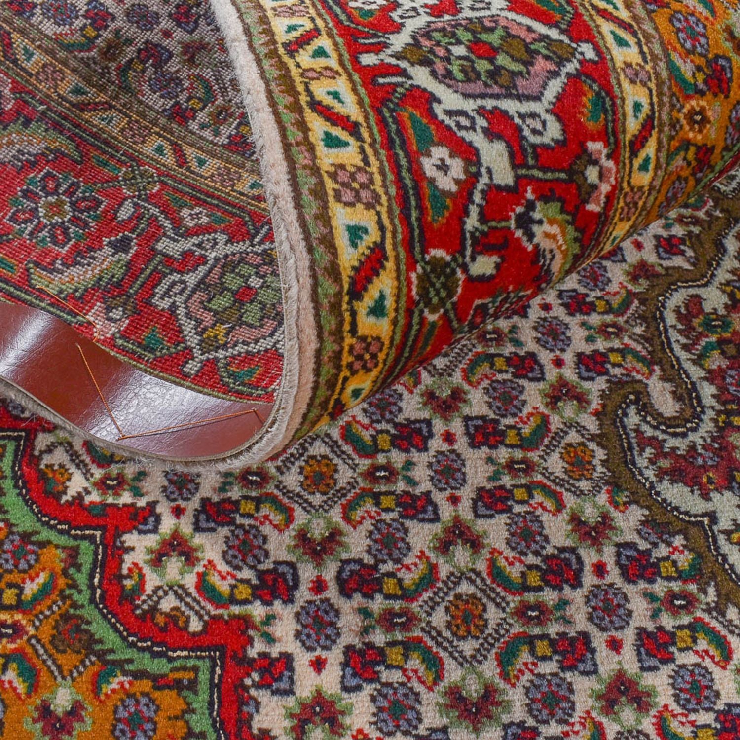 Persisk tæppe - Tabriz - Royal - 198 x 150 cm - flerfarvet