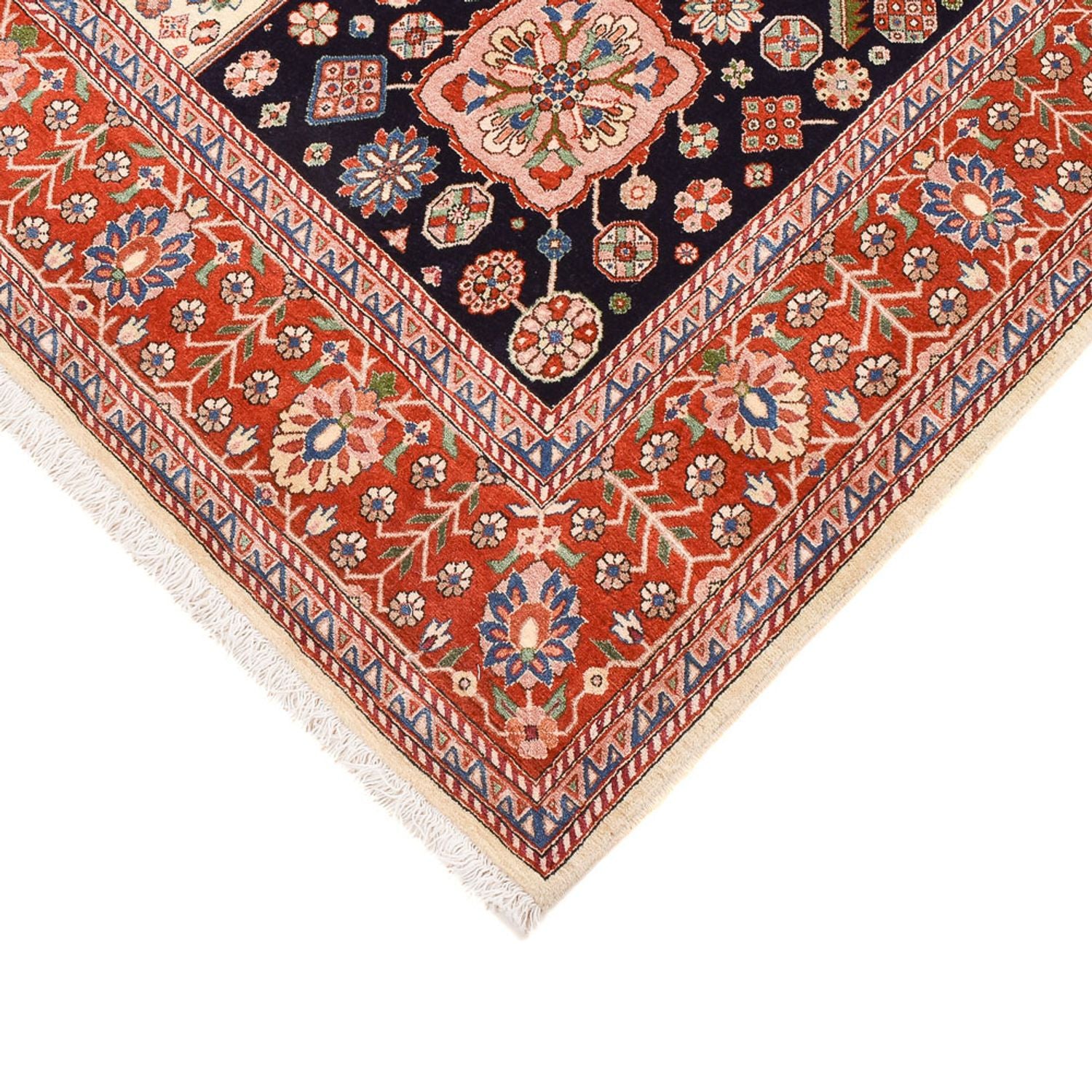 Gabbeh-tæppe - Kashkuli Persisk - 211 x 143 cm - flerfarvet