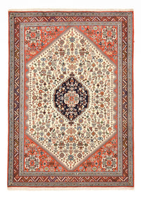 Gabbeh-tæppe - Kashkuli Persisk - 208 x 148 cm - creme