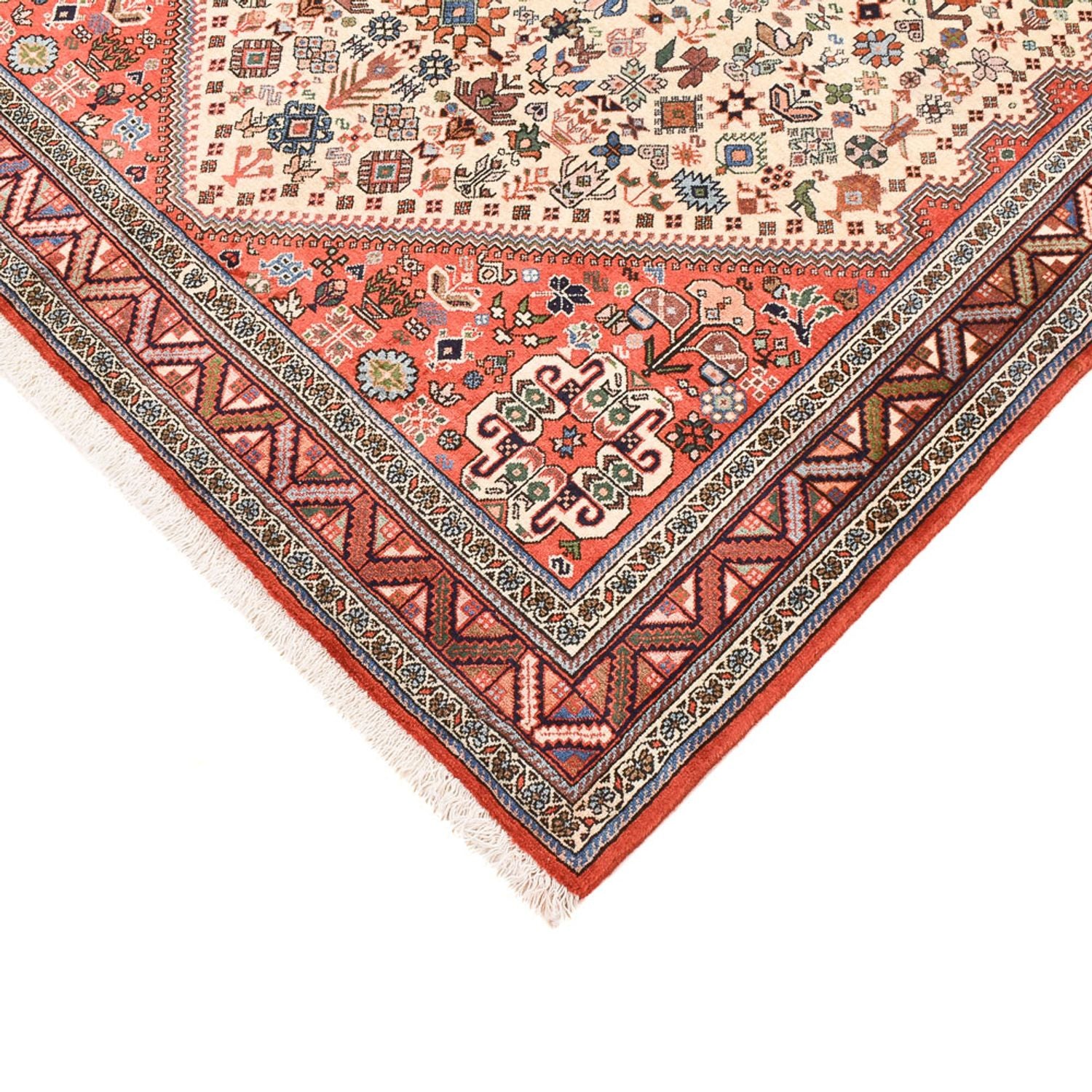 Gabbeh-tæppe - Kashkuli Persisk - 208 x 148 cm - creme