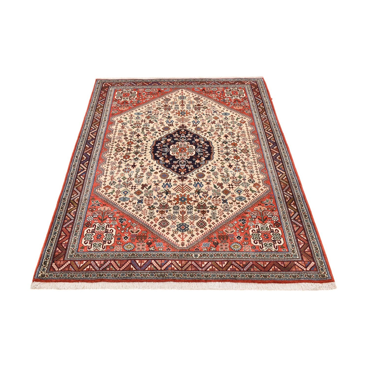 Gabbeh-tæppe - Kashkuli Persisk - 208 x 148 cm - creme