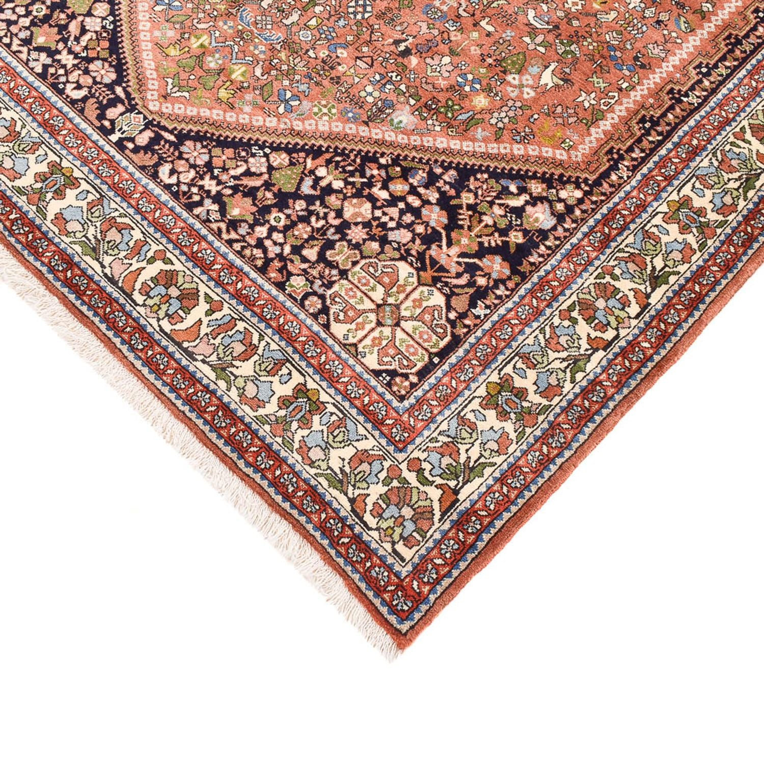 Gabbeh-tæppe - Kashkuli Persisk - 210 x 151 cm - lysrød