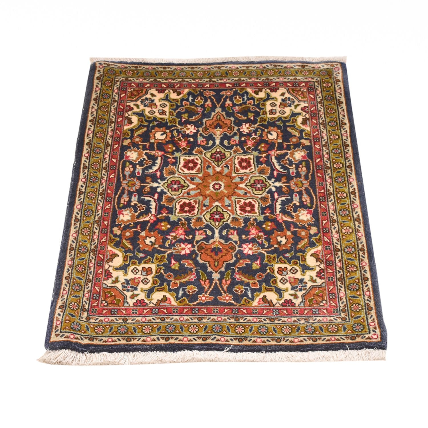 Persisk tæppe - Tabriz - 85 x 60 cm - flerfarvet
