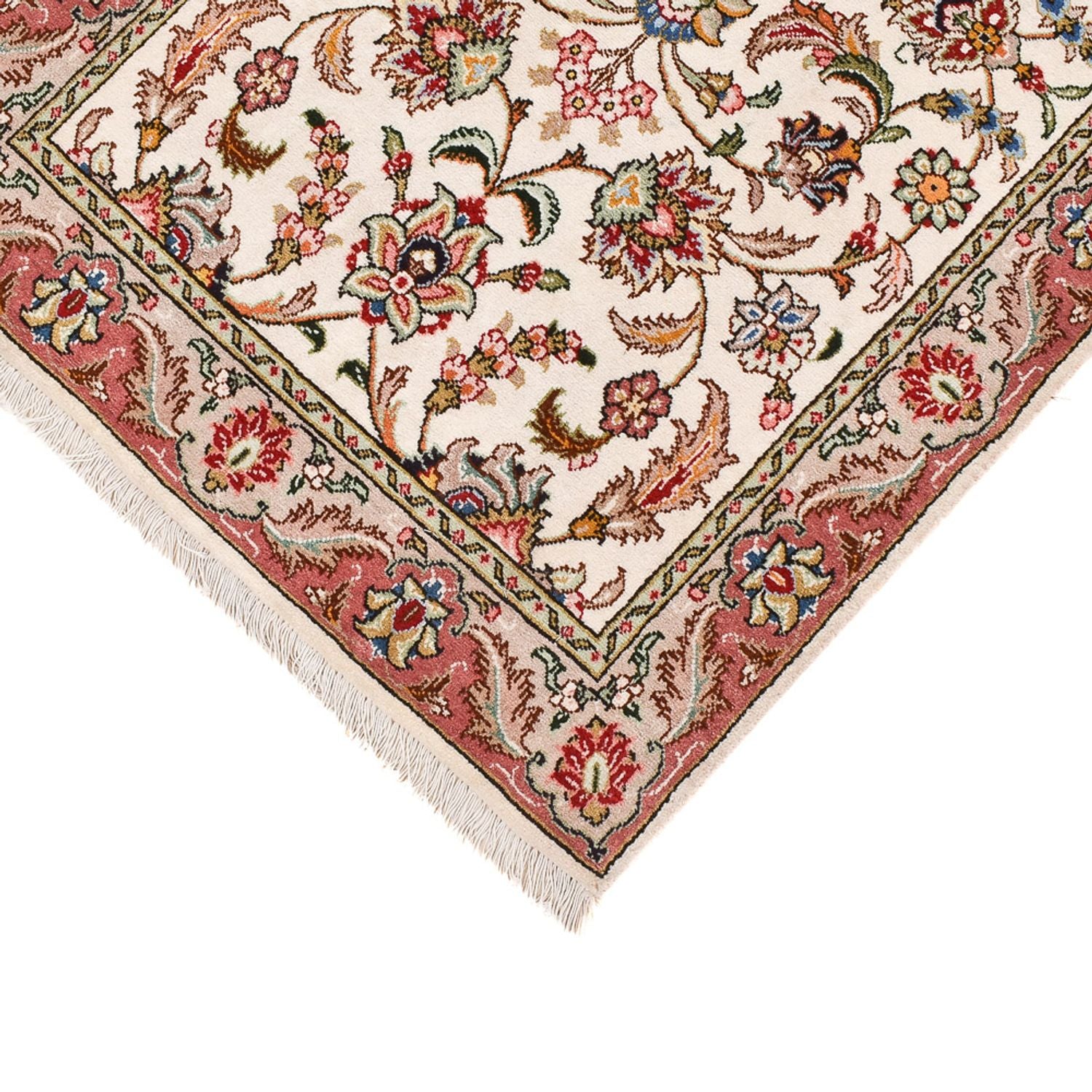 Løber Persisk tæppe - Tabriz - Royal - 297 x 69 cm - sand
