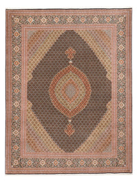Persisk tæppe - Tabriz - Royal - 394 x 302 cm - mørk beige