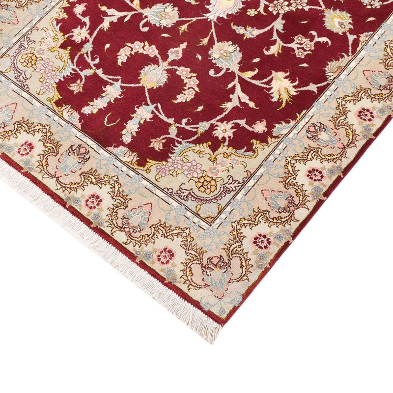 Løber Persisk tæppe - Tabriz - Royal - 198 x 80 cm - rød