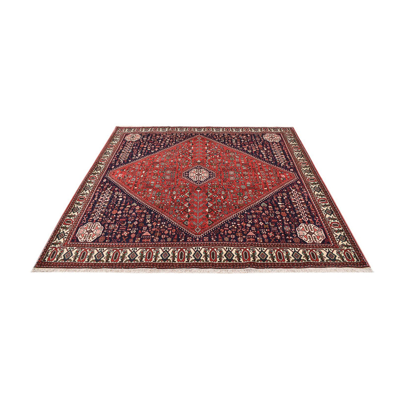 Persisk tæppe - Nomadisk firkantet  - 208 x 199 cm - rød
