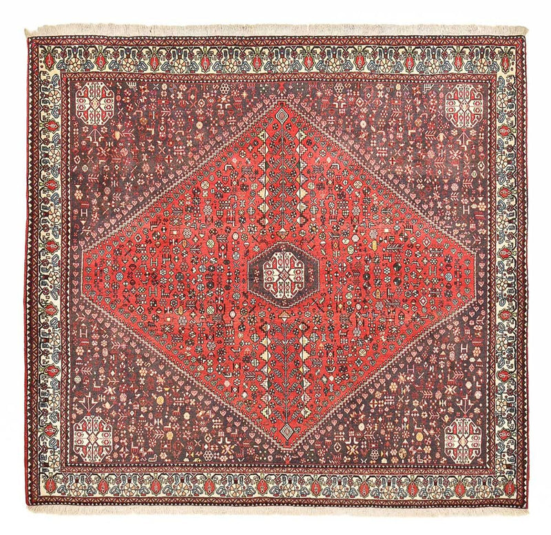Persisk tæppe - Nomadisk - 220 x 213 cm - rød