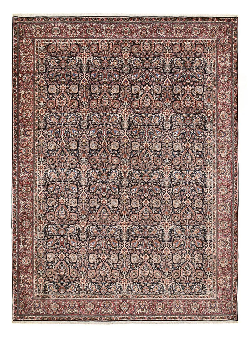 Persisk tæppe - Bijar - 400 x 305 cm - brun