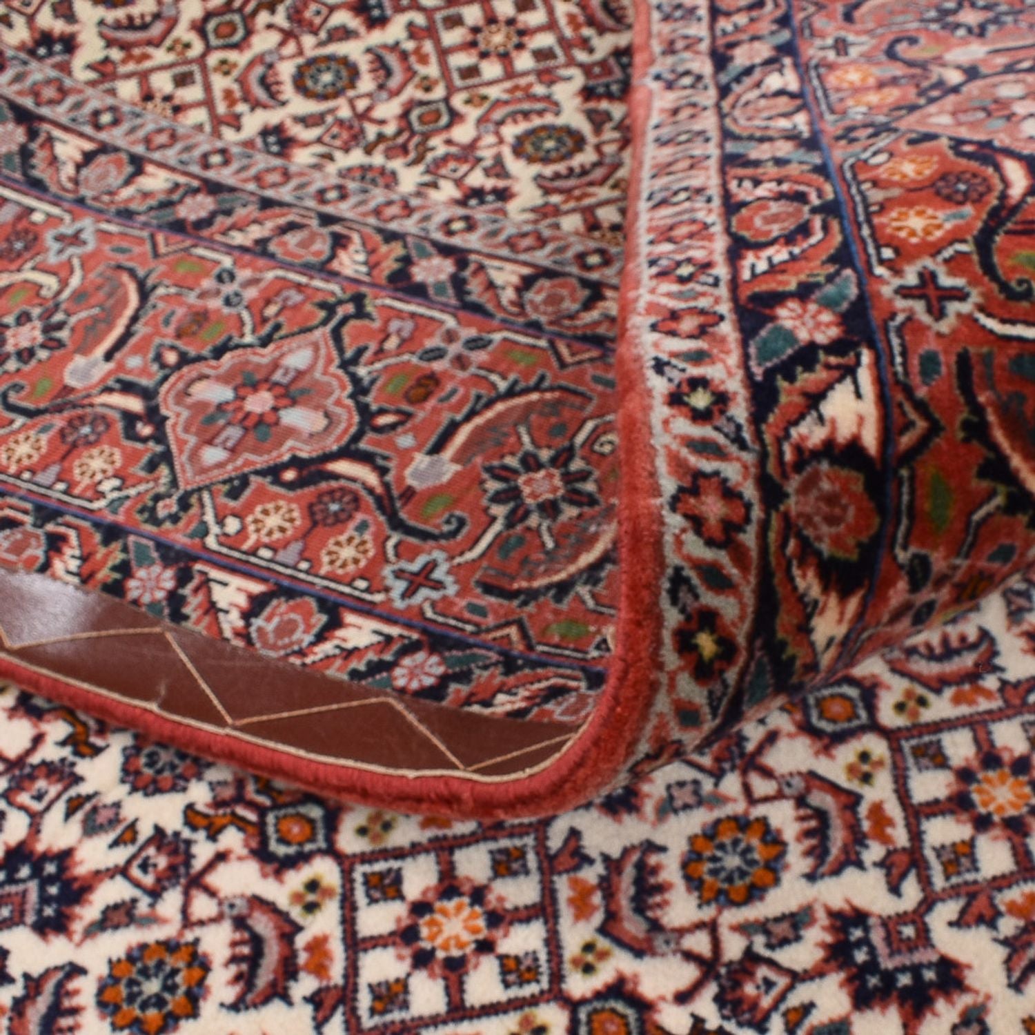 Persisk tæppe - Bijar - 300 x 203 cm - rust