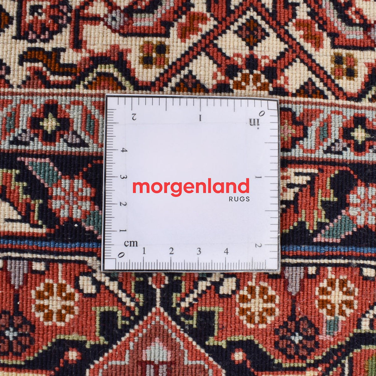 Persisk tæppe - Bijar - 300 x 203 cm - rust