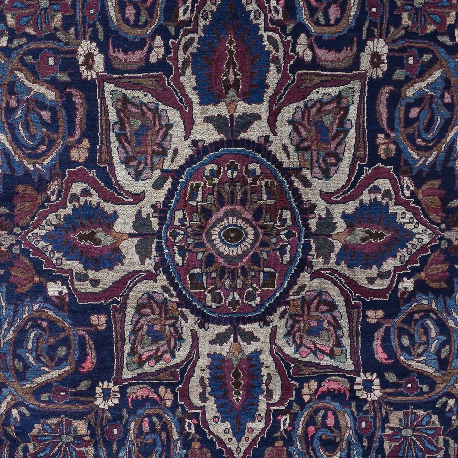 Persisk tæppe - Nomadisk - 623 x 403 cm - lilla